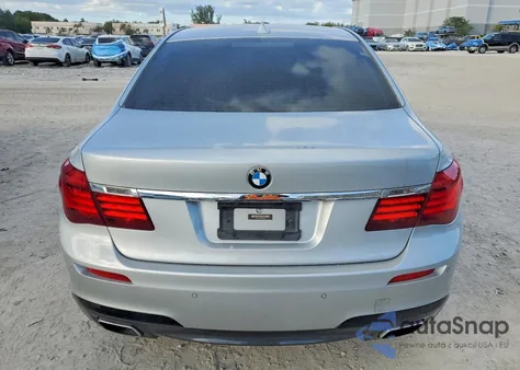 2015 BMW 750 Lxi из США, поврежденный, VIN WBAYF8C52FD654469